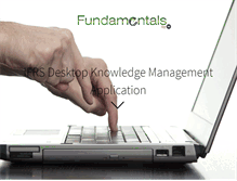 Tablet Screenshot of fundamentals.co.za