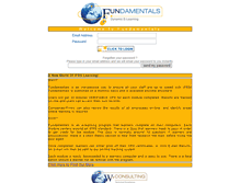 Tablet Screenshot of live.fundamentals.co.za